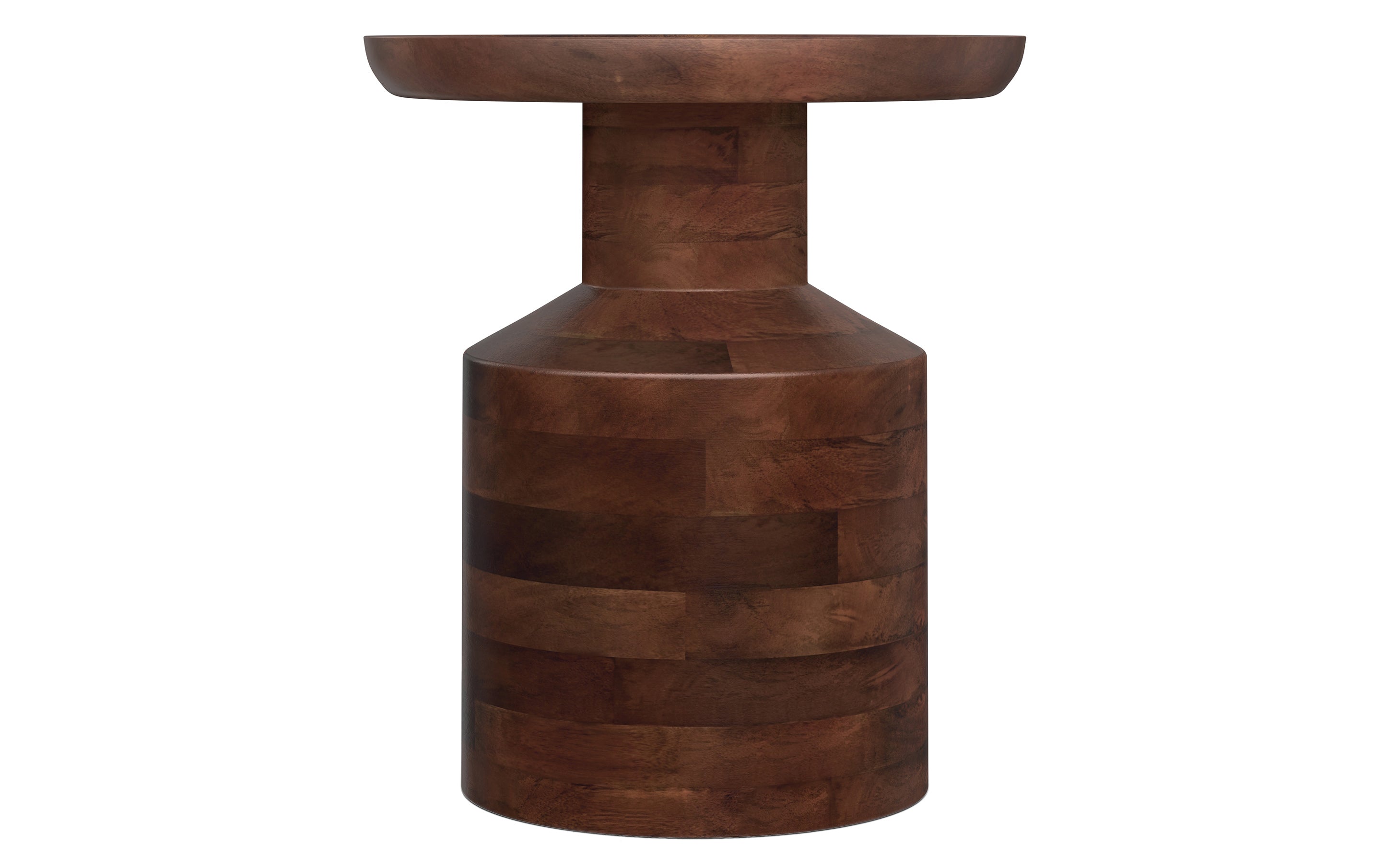 Haynes Wooden Accent Table in Mango