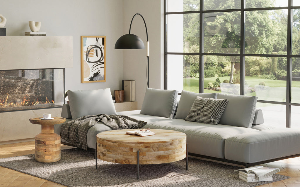 Haynes Wooden Accent Table in Natural