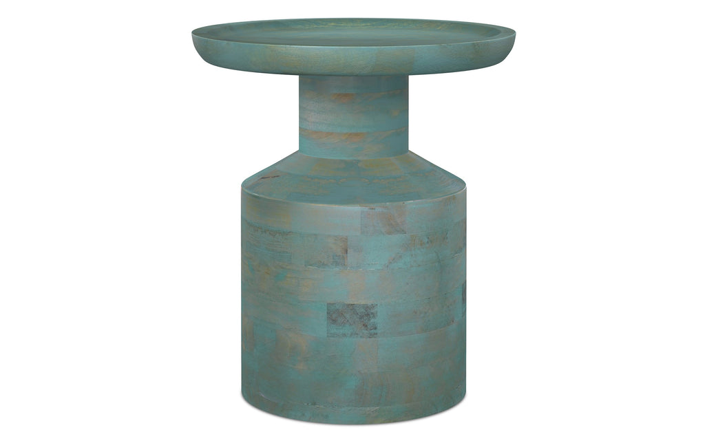 Haynes Wooden Accent Table in Mango