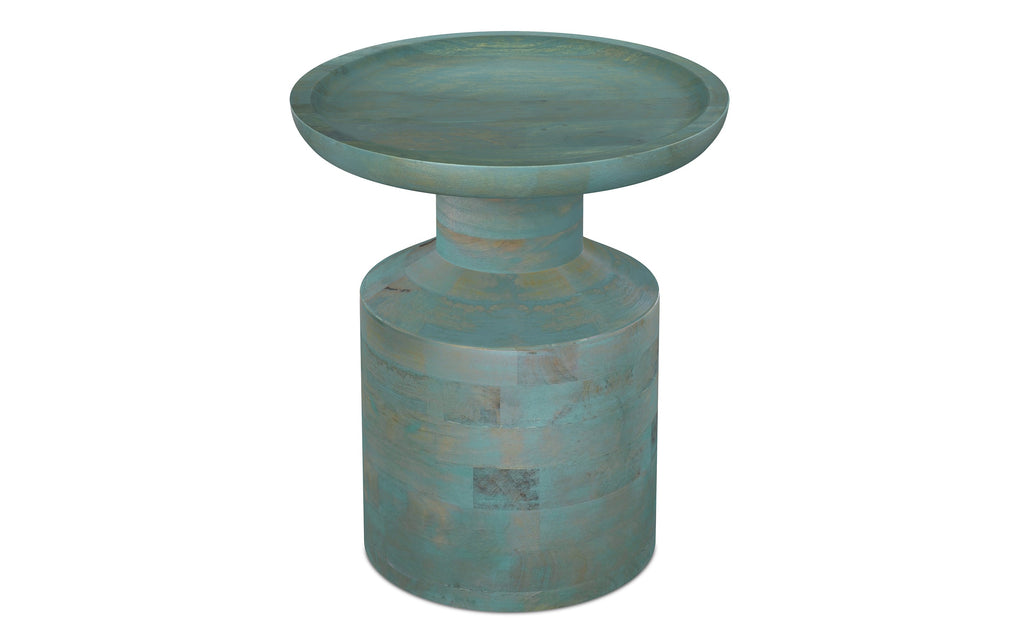 Haynes Wooden Accent Table in Mango