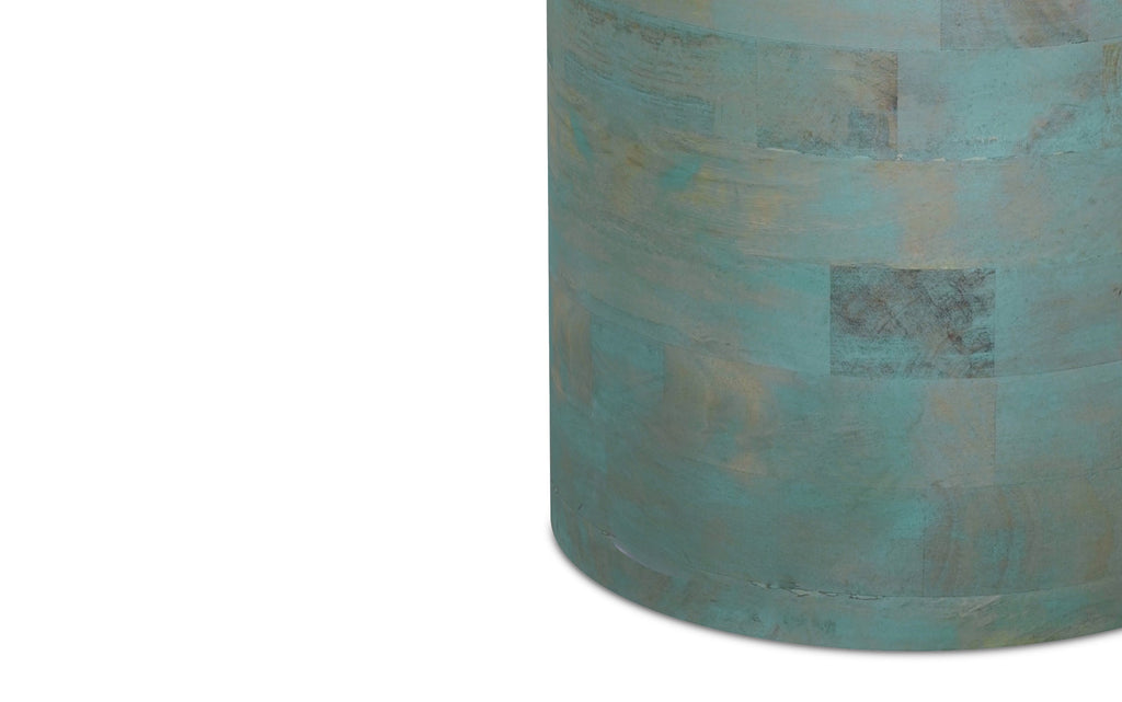 Haynes Wooden Accent Table in Mango