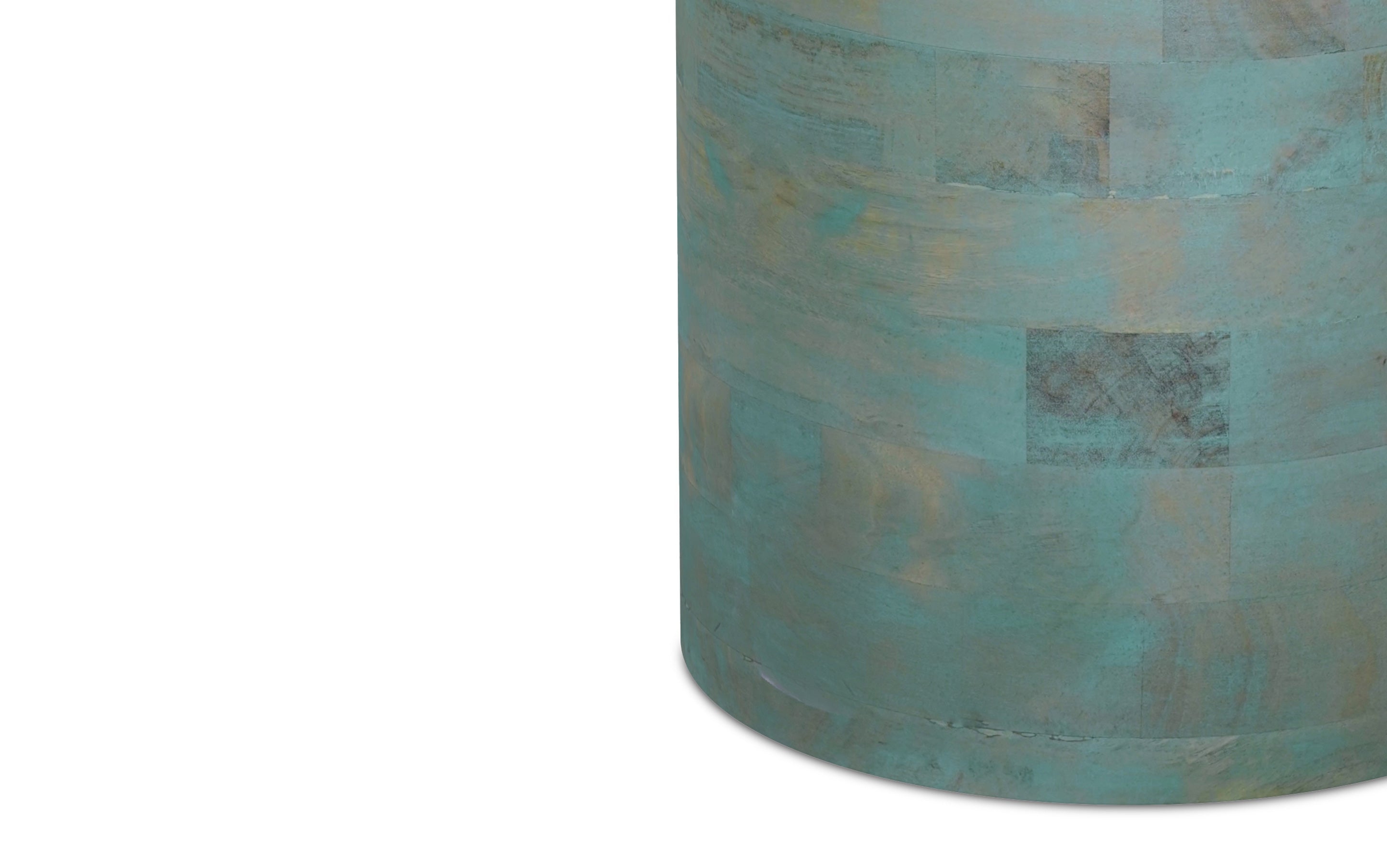 Haynes Wooden Accent Table in Mango