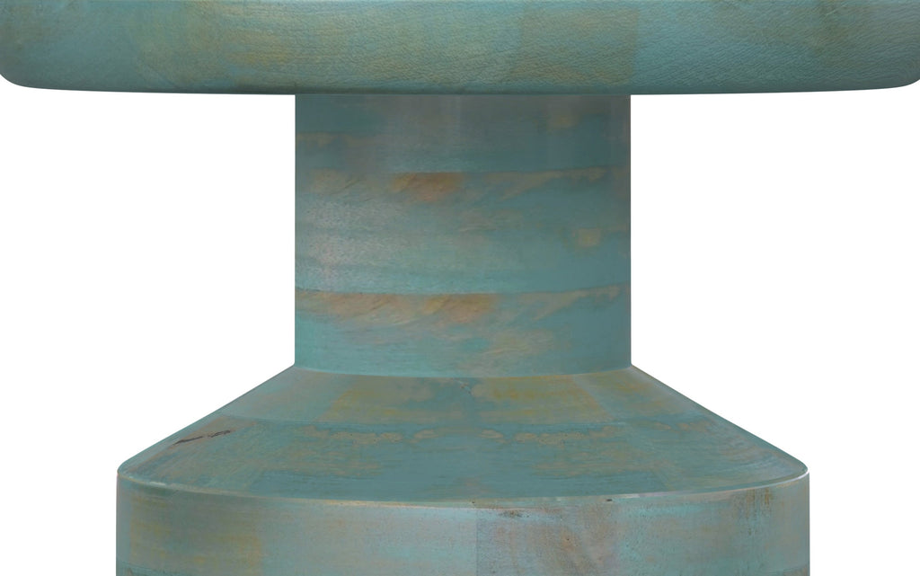 Haynes Wooden Accent Table in Mango