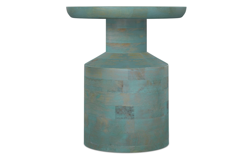 Haynes Wooden Accent Table in Mango