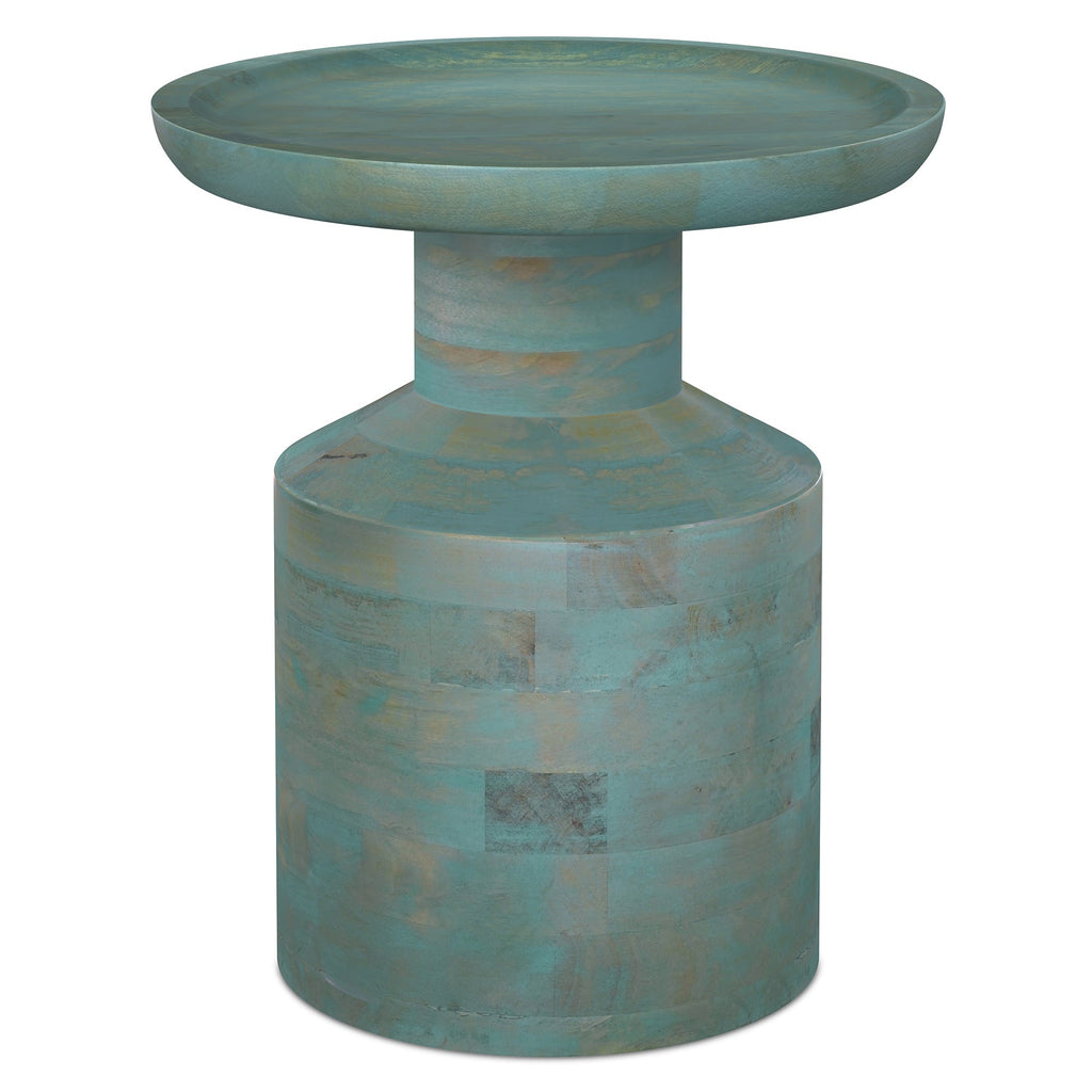 Haynes Wooden Accent Table in Mango