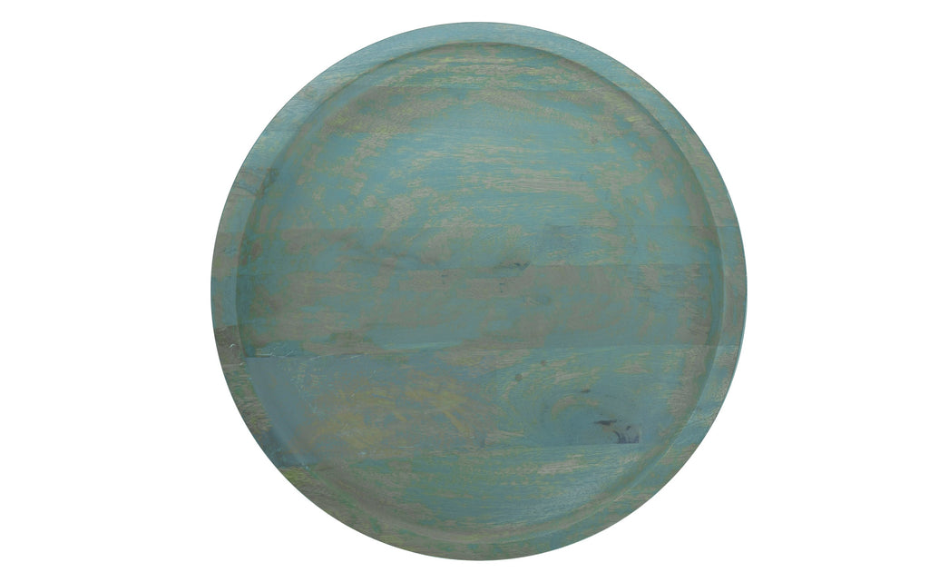 Haynes Wooden Accent Table in Mango