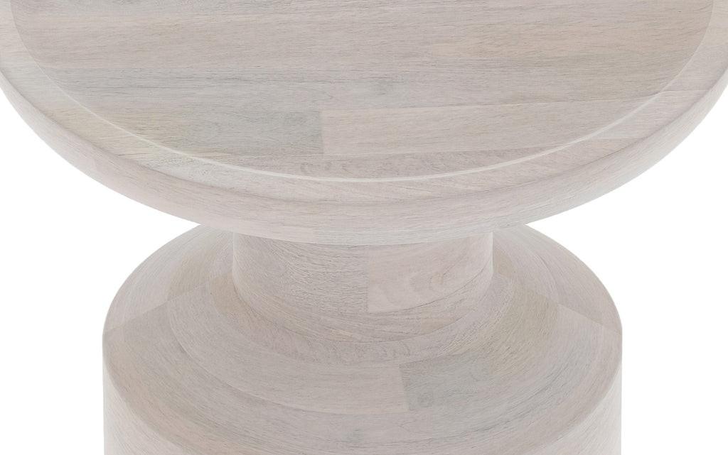 Haynes Wooden Accent Table in Mango