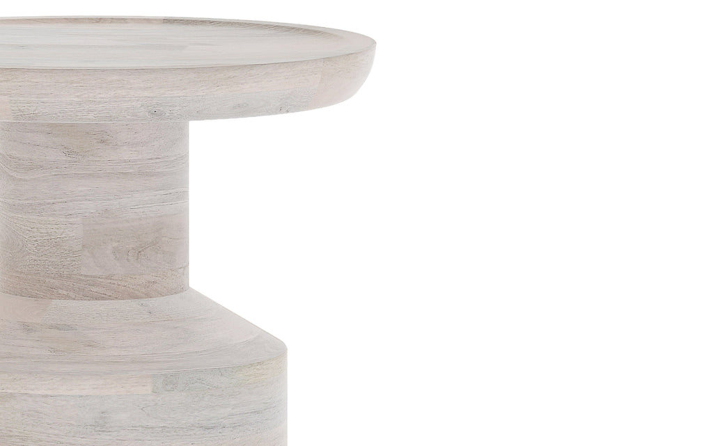 Haynes Wooden Accent Table in Mango