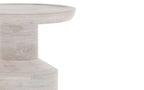 Haynes Wooden Accent Table in Mango