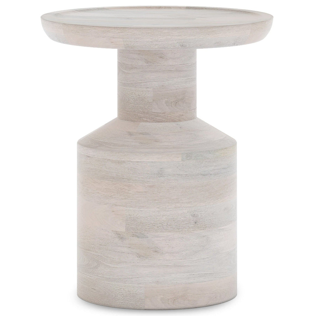 Haynes Wooden Accent Table in Mango