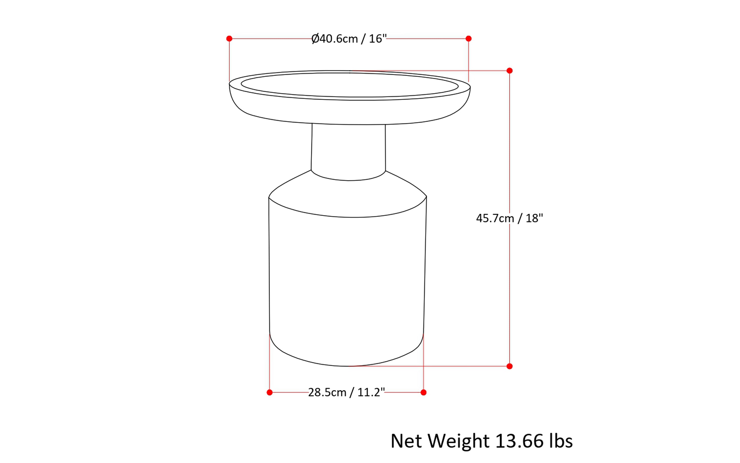 Haynes Wooden Accent Table in Natural