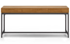 Banting Mid Century Wide Desk in Rubberwood