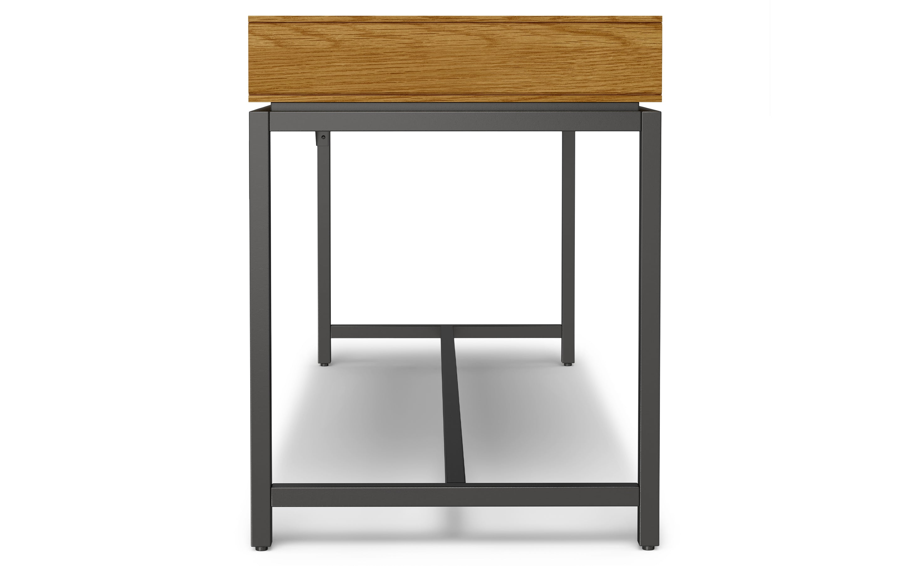 Banting Mid Century Wide Desk in Oak