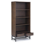 Banting Bookcase in Rubberwood