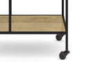 Barnes 29 inch Bar Cart in Mango