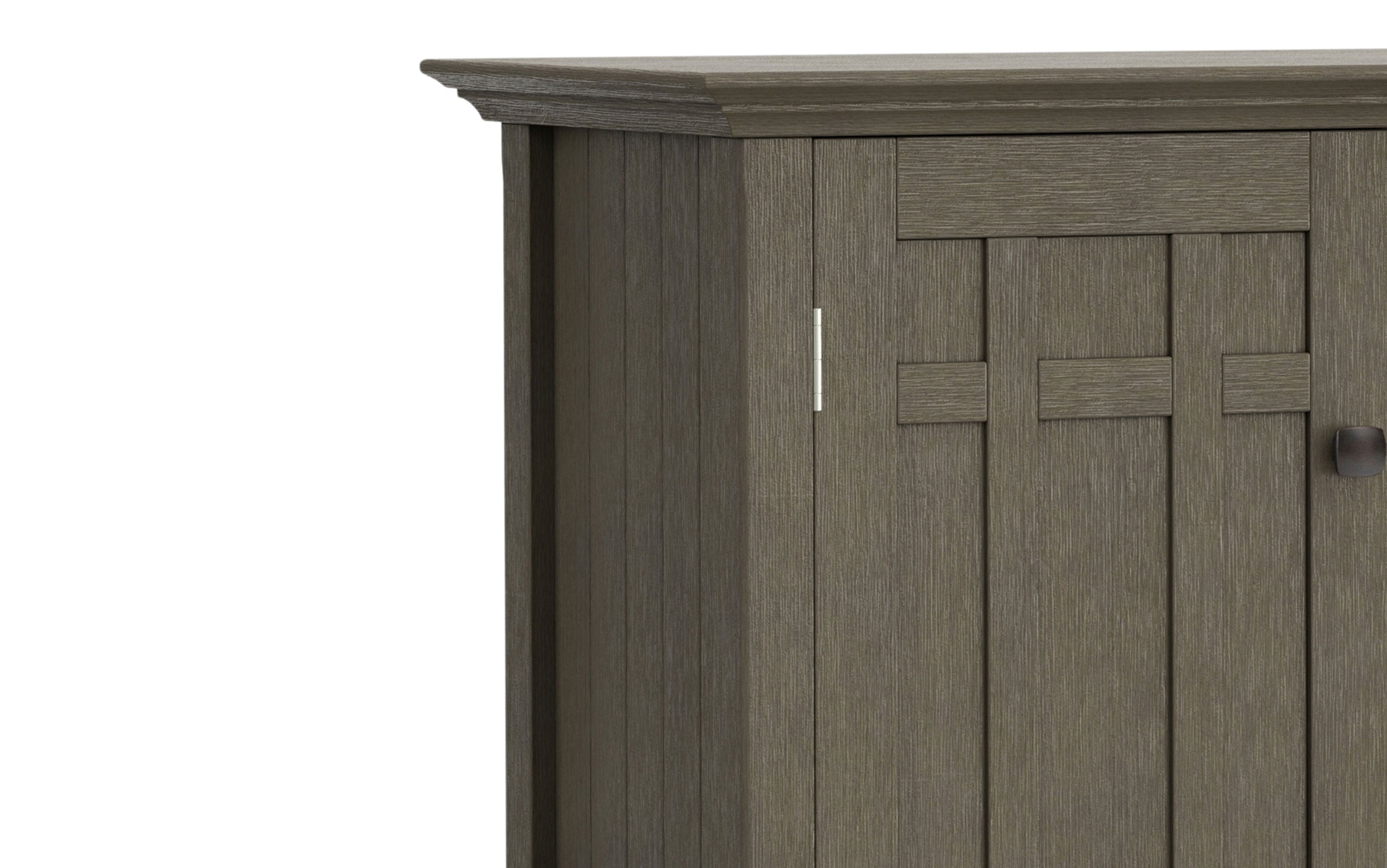 Bedford Sideboard Buffet and Wine Rack in Farmhouse Grey