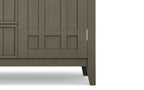 Bedford Sideboard Buffet and Wine Rack in Farmhouse Grey