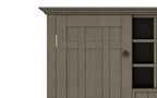 Bedford Sideboard Buffet and Wine Rack in Farmhouse Grey