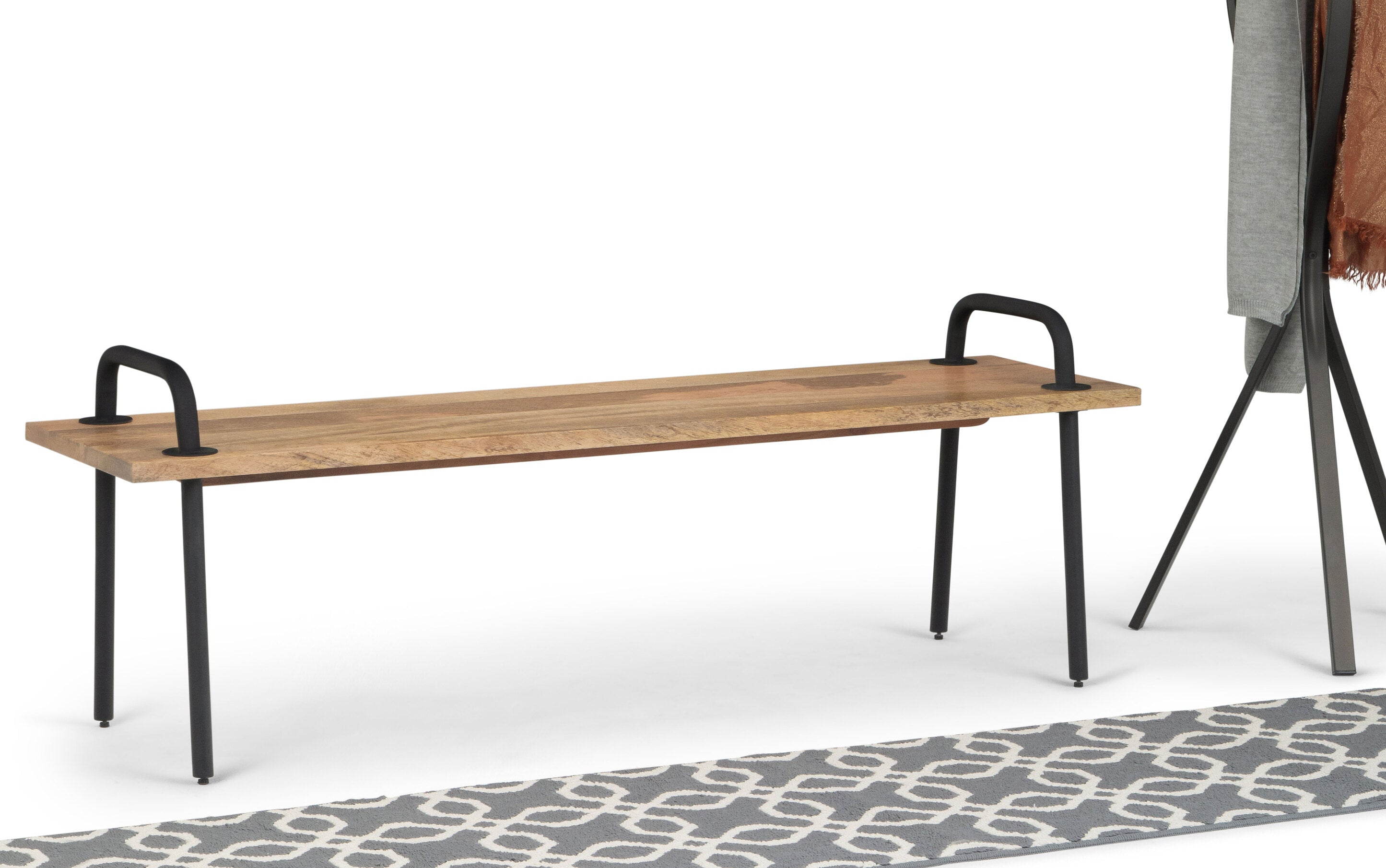 Berkeley Entryway Bench in Mango