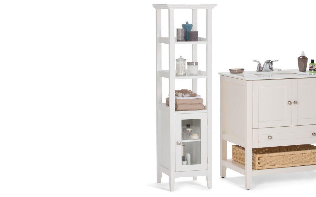 Acadian Tower Bath Cabinet