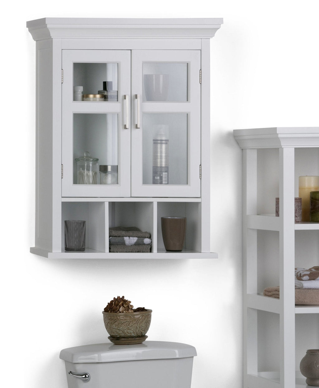 Avington Bath Cabinet with Cubbies