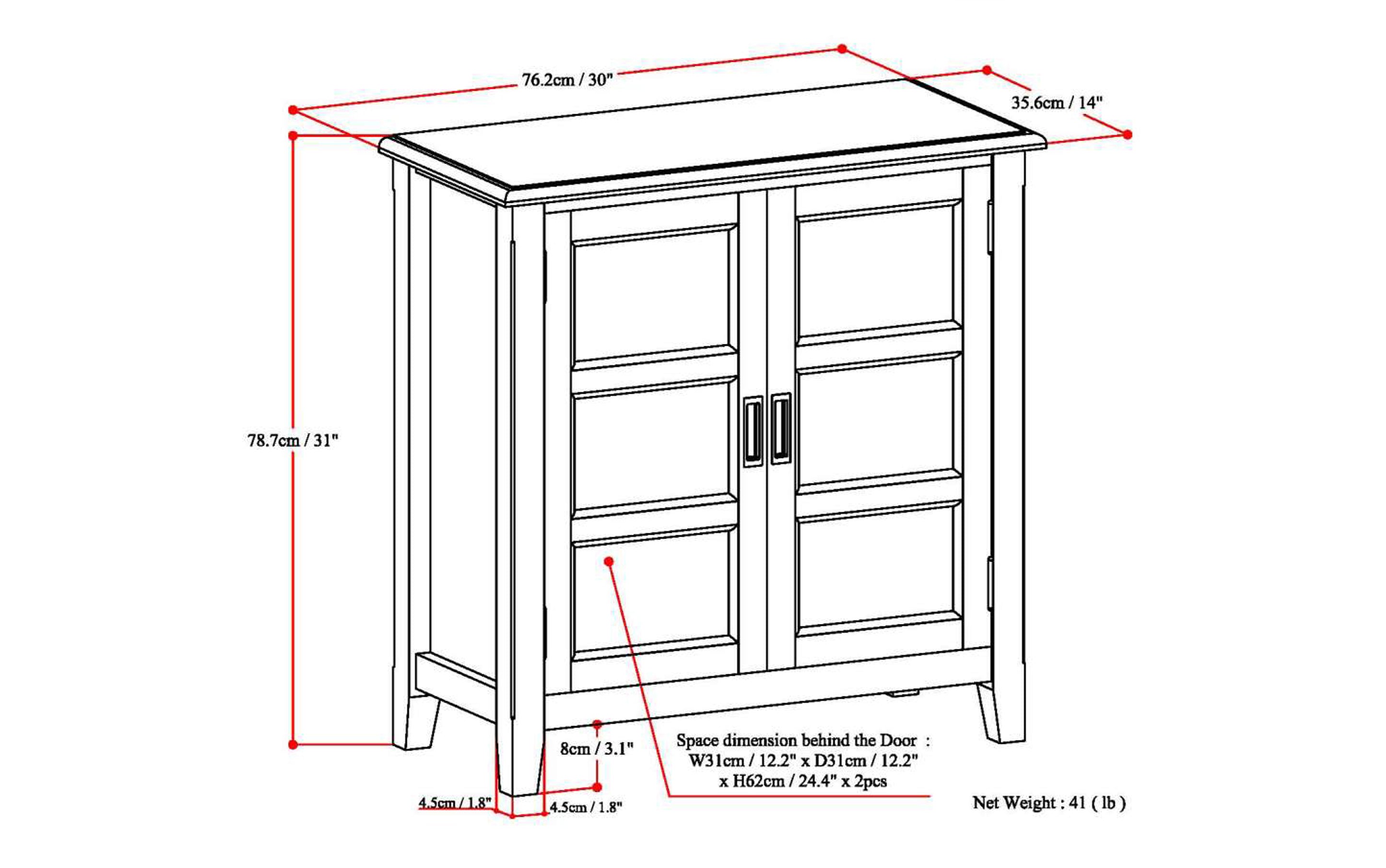 Burlington Low Storage Cabinet