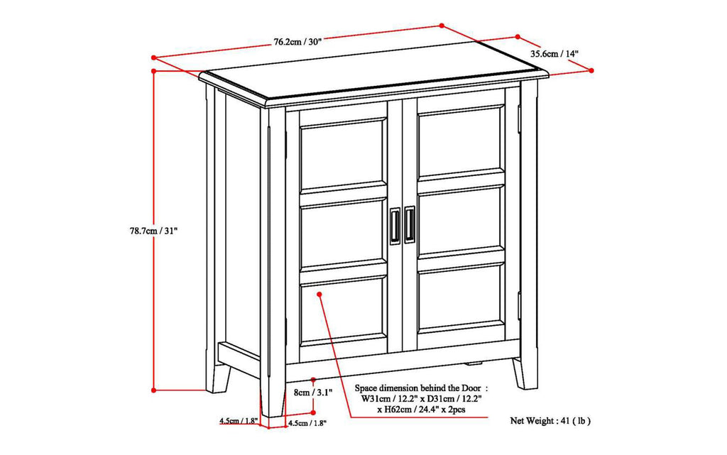 Burlington Low Storage Cabinet