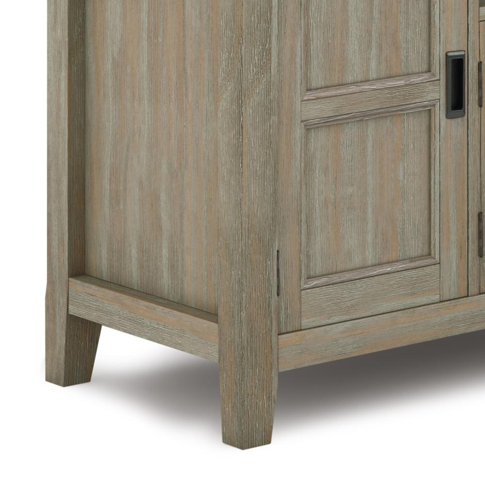 Burlington 72 inch TV Stand in Distressed Grey