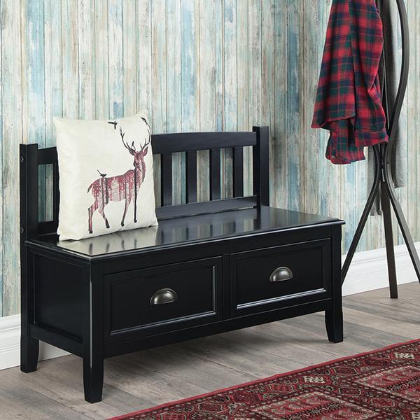 Burlington Entryway Storage Bench with Drawers