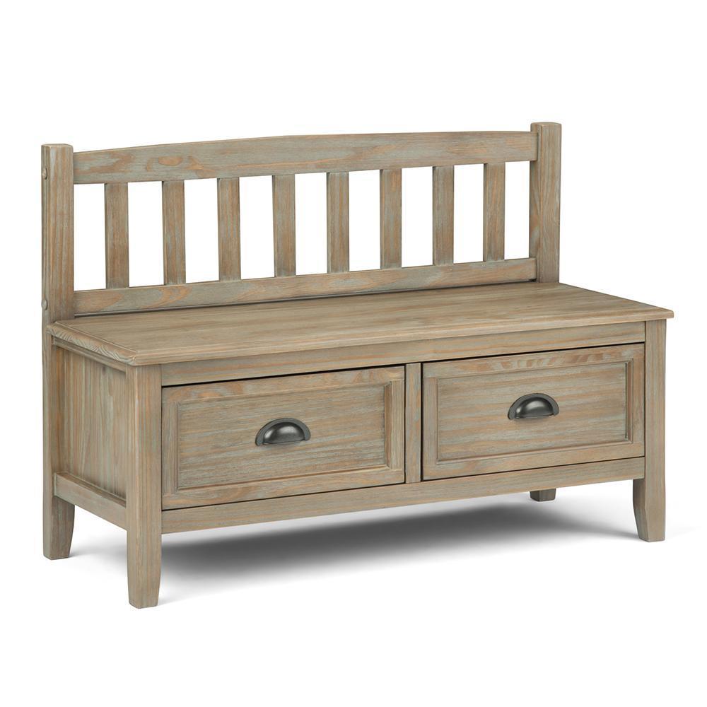 Burlington Entryway Storage Bench with Drawers