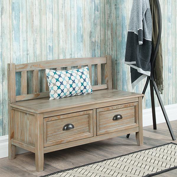 Burlington Entryway Storage Bench with Drawers