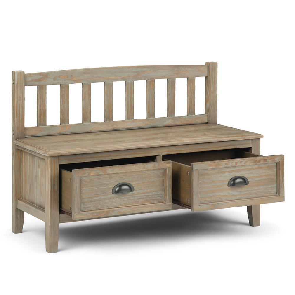 Burlington Entryway Storage Bench with Drawers
