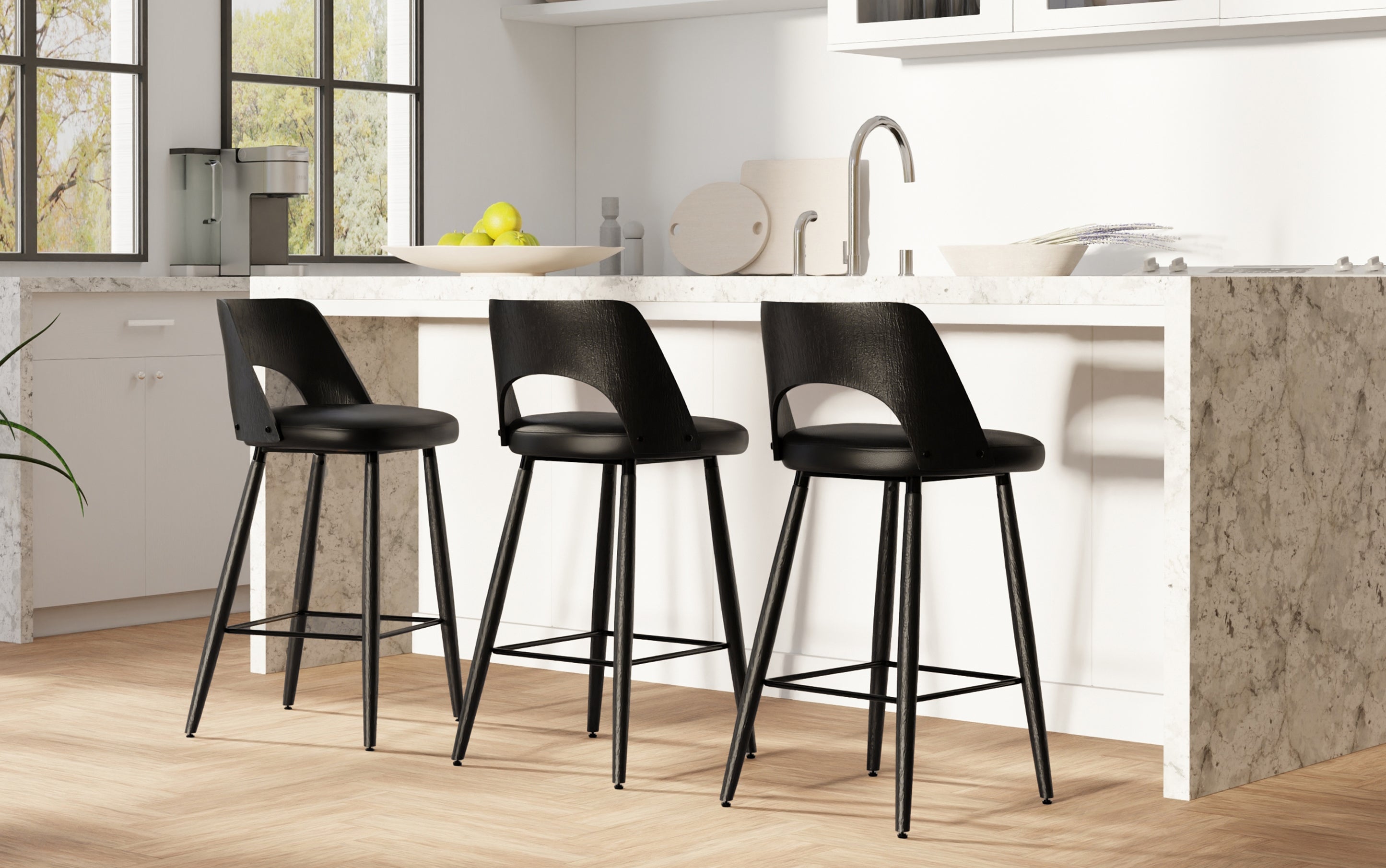 Callie Counter Height stool (Set of 2)