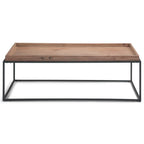 Carter Tray Top Coffee Table in Acacia