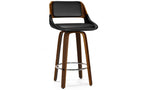 Carly Swivel Bar Stool (Set of 2)