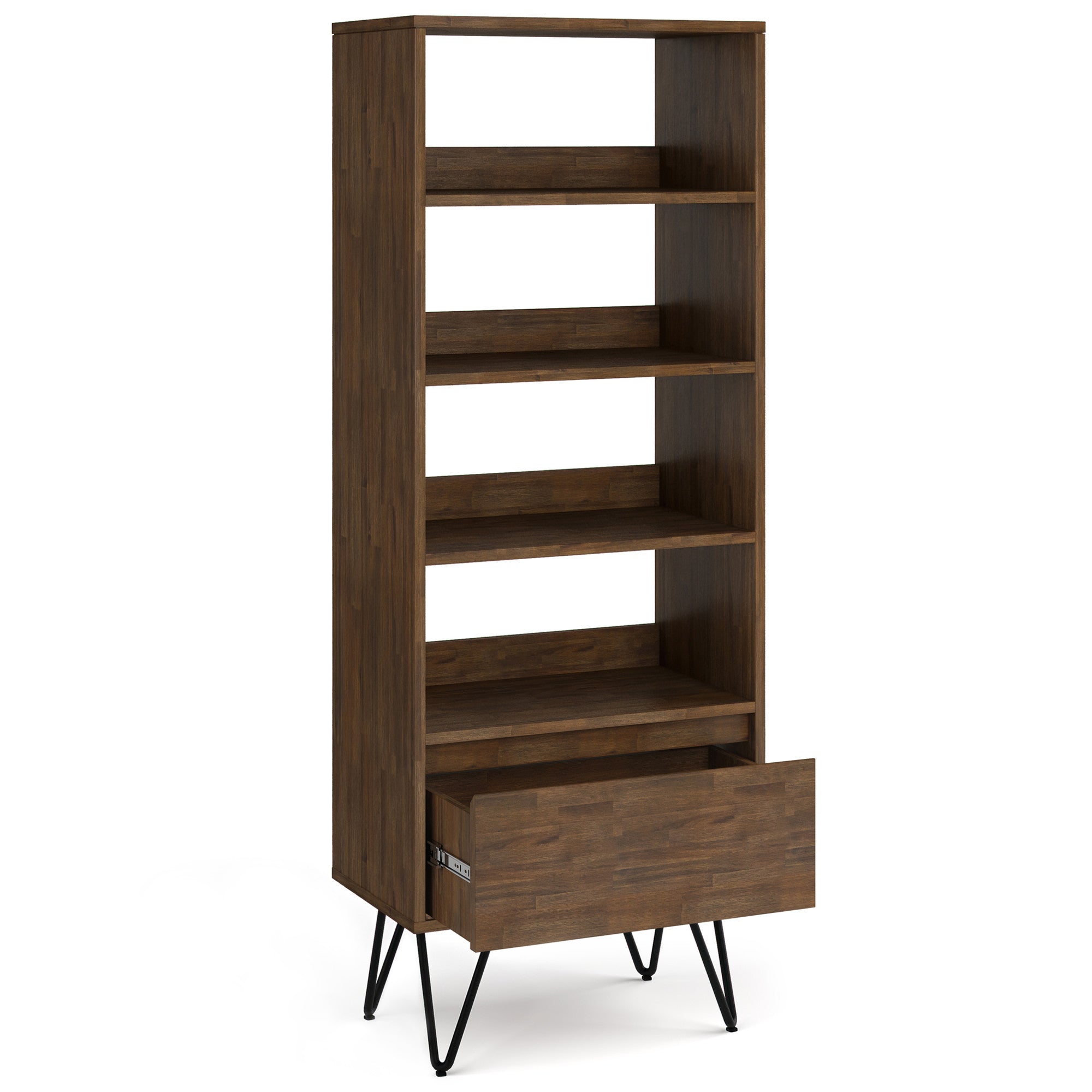 Chase Tall Bookcase in Acacia