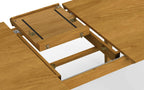 Colby Extendable Dining Table in Oak