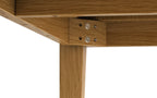 Colby Rectangle Dining Table in Oak