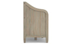 Connaught Entryway Storage Bench in Distressed Grey