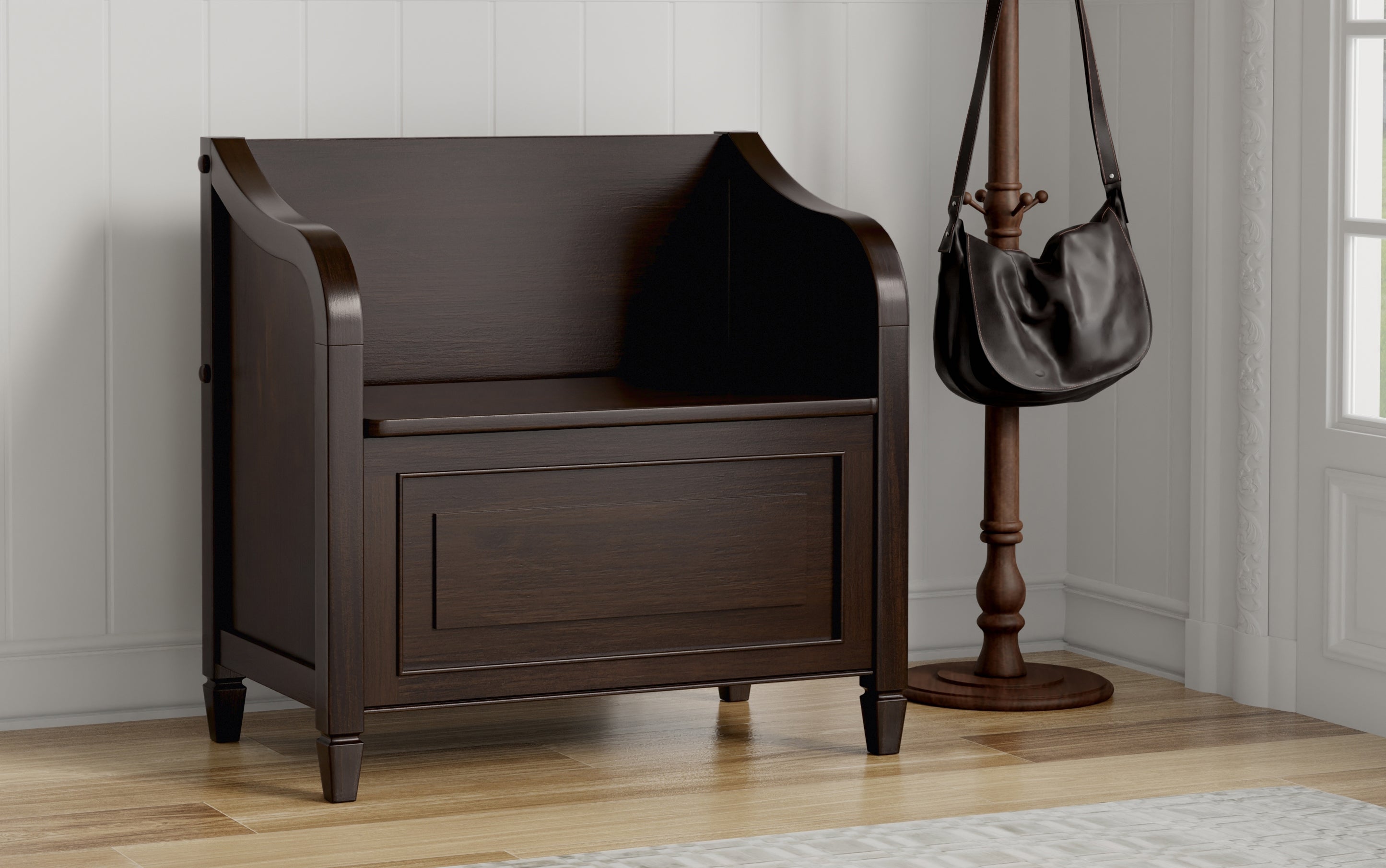 Connaught Small Entryway Storage Bench