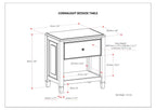 Connaught Bedside Table
