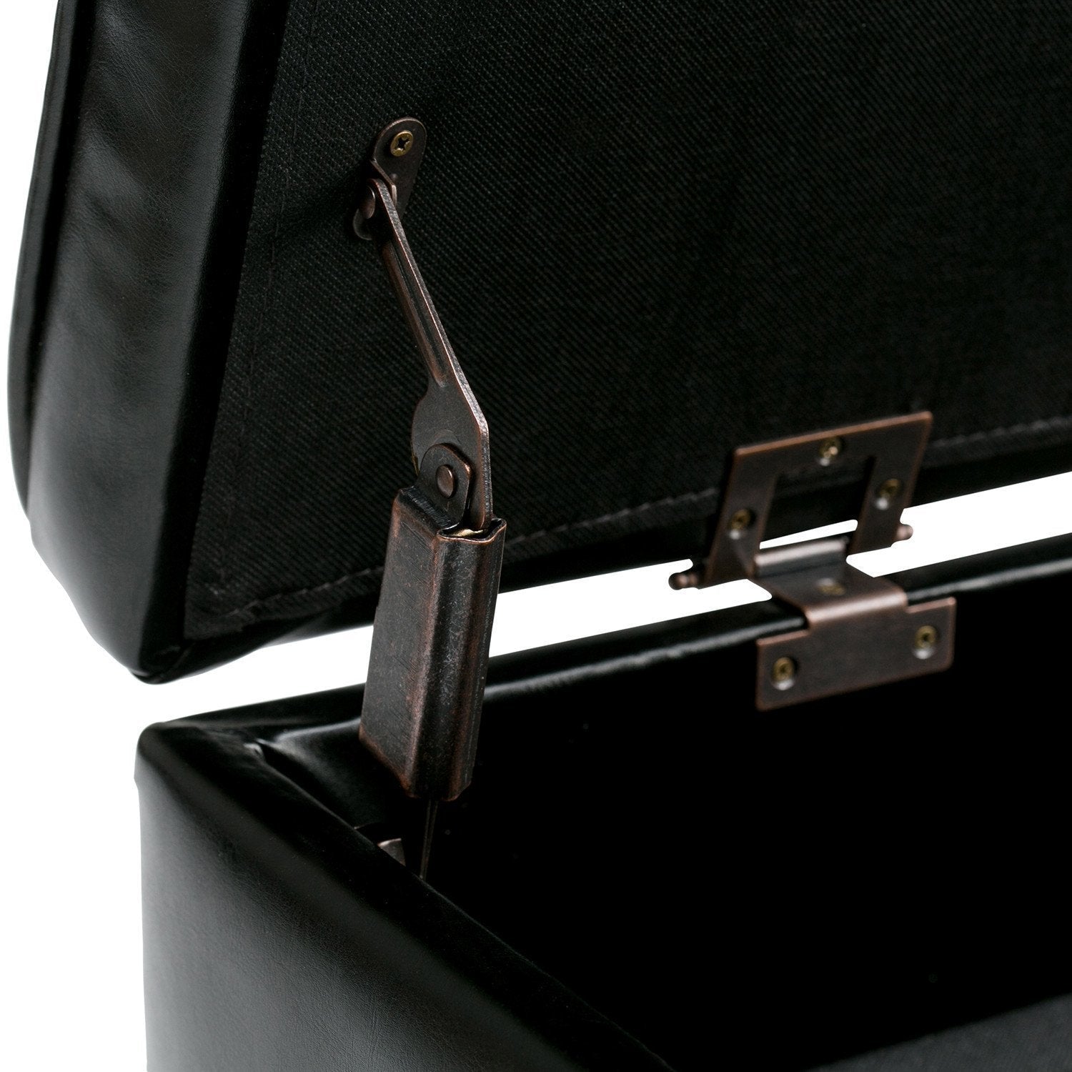 Cosmopolitan Ottoman Bench in Vegan Leather