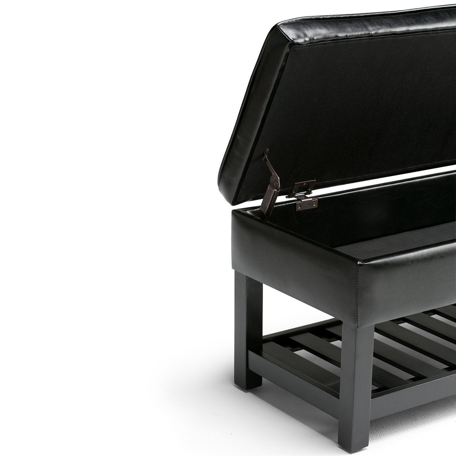 Cosmopolitan Ottoman Bench in Vegan Leather