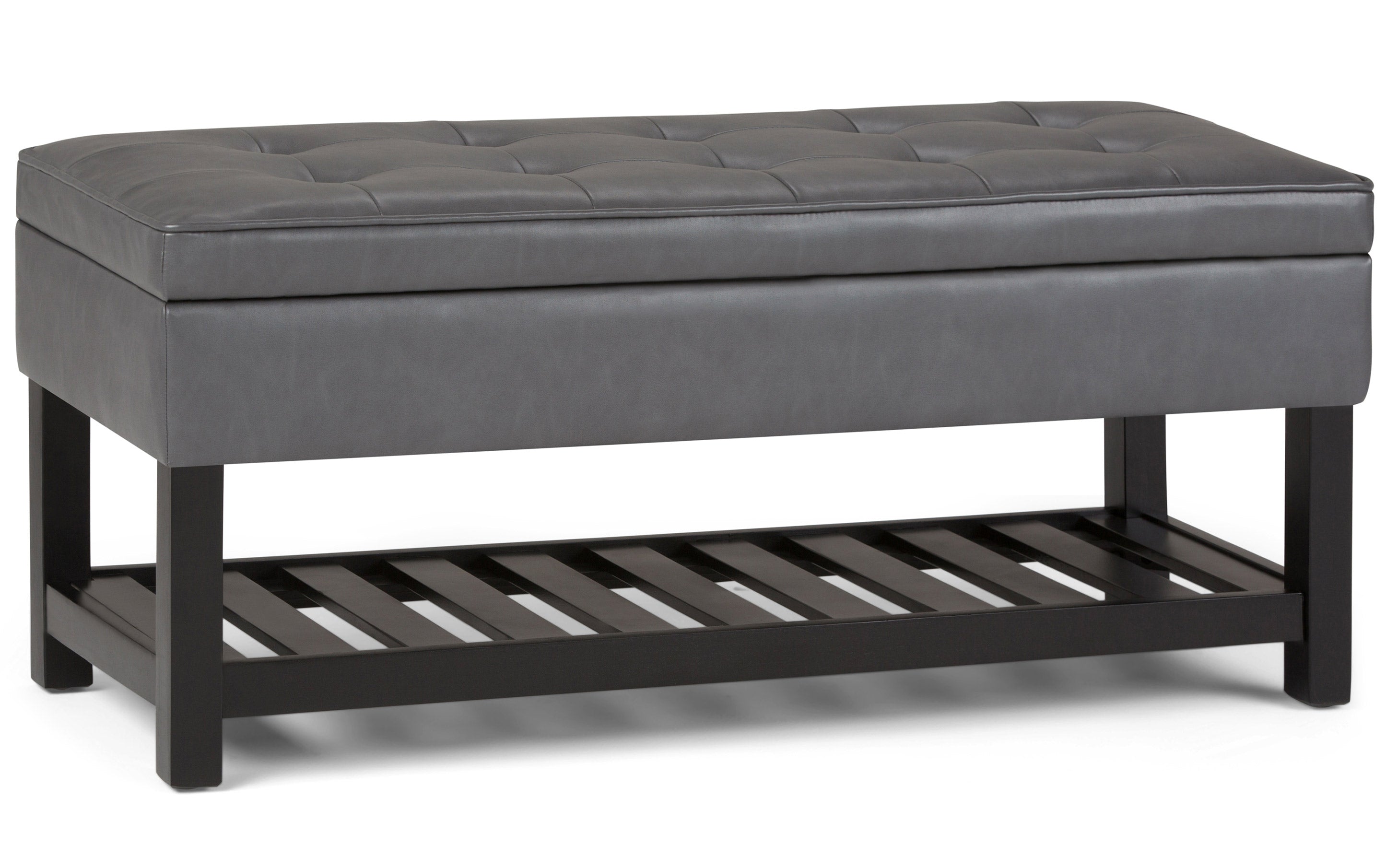 Cosmopolitan Ottoman Bench in Vegan Leather