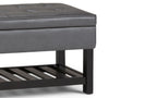 Cosmopolitan Ottoman Bench in Vegan Leather