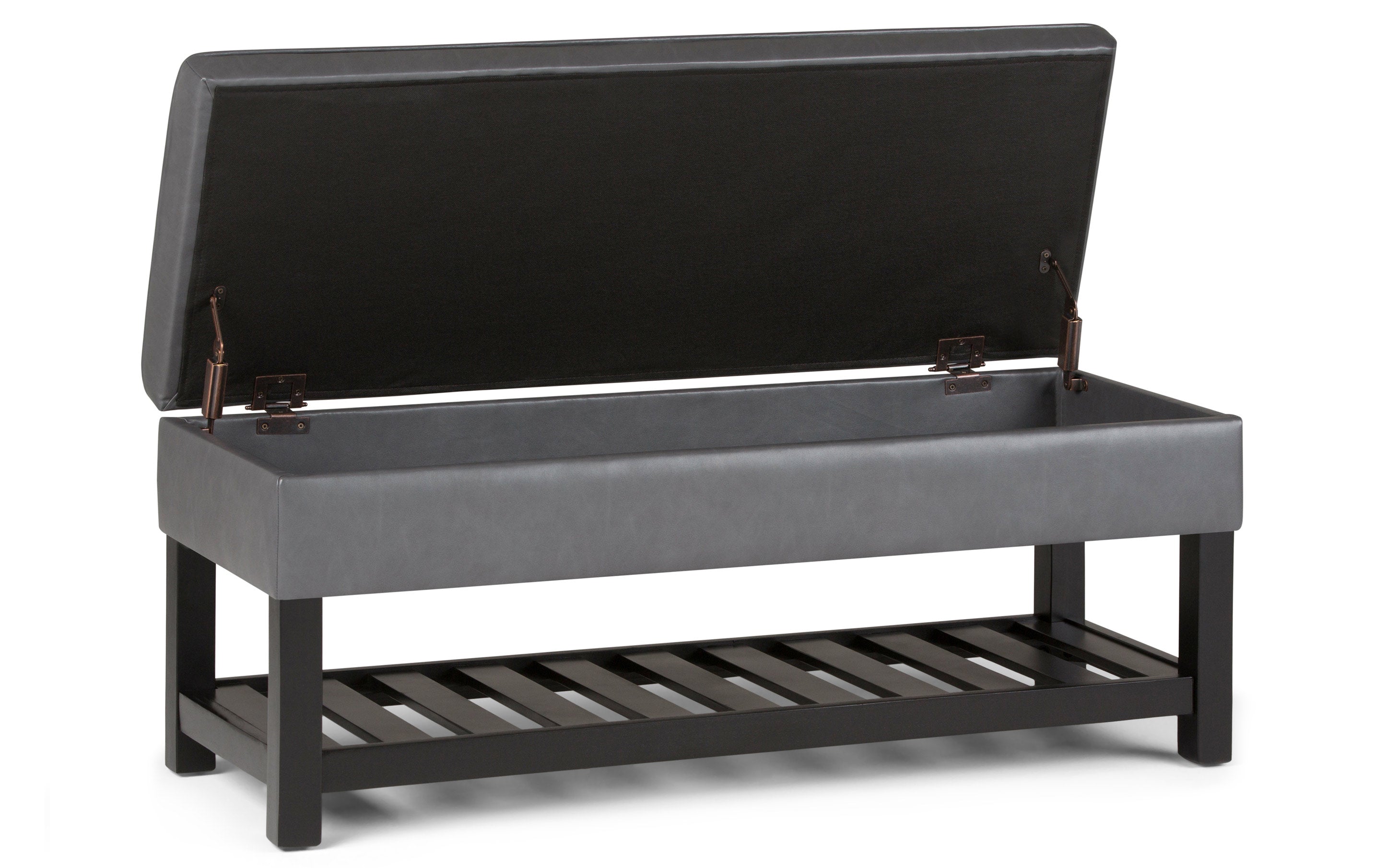 Cosmopolitan Ottoman Bench in Vegan Leather