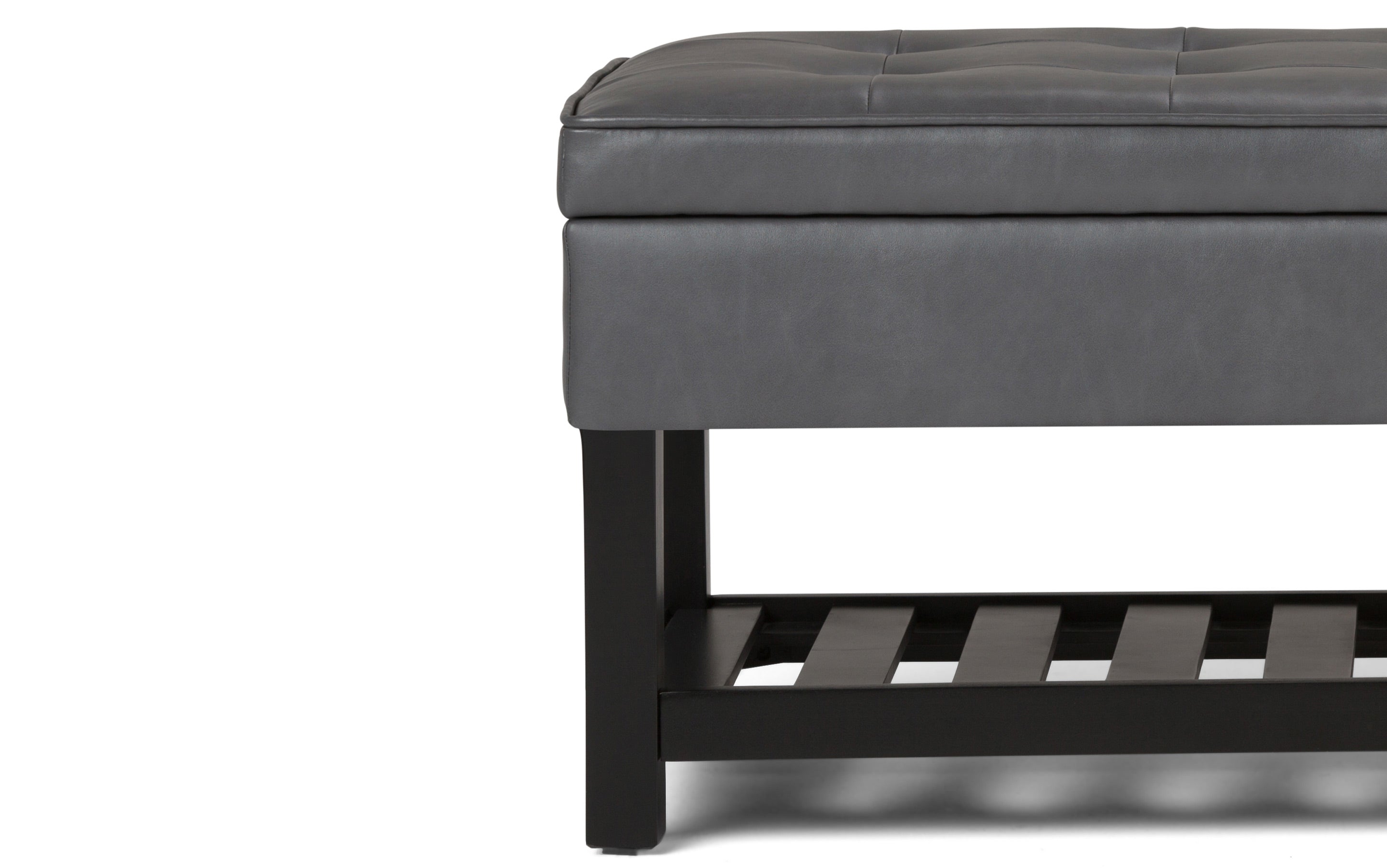 Cosmopolitan Ottoman Bench in Vegan Leather