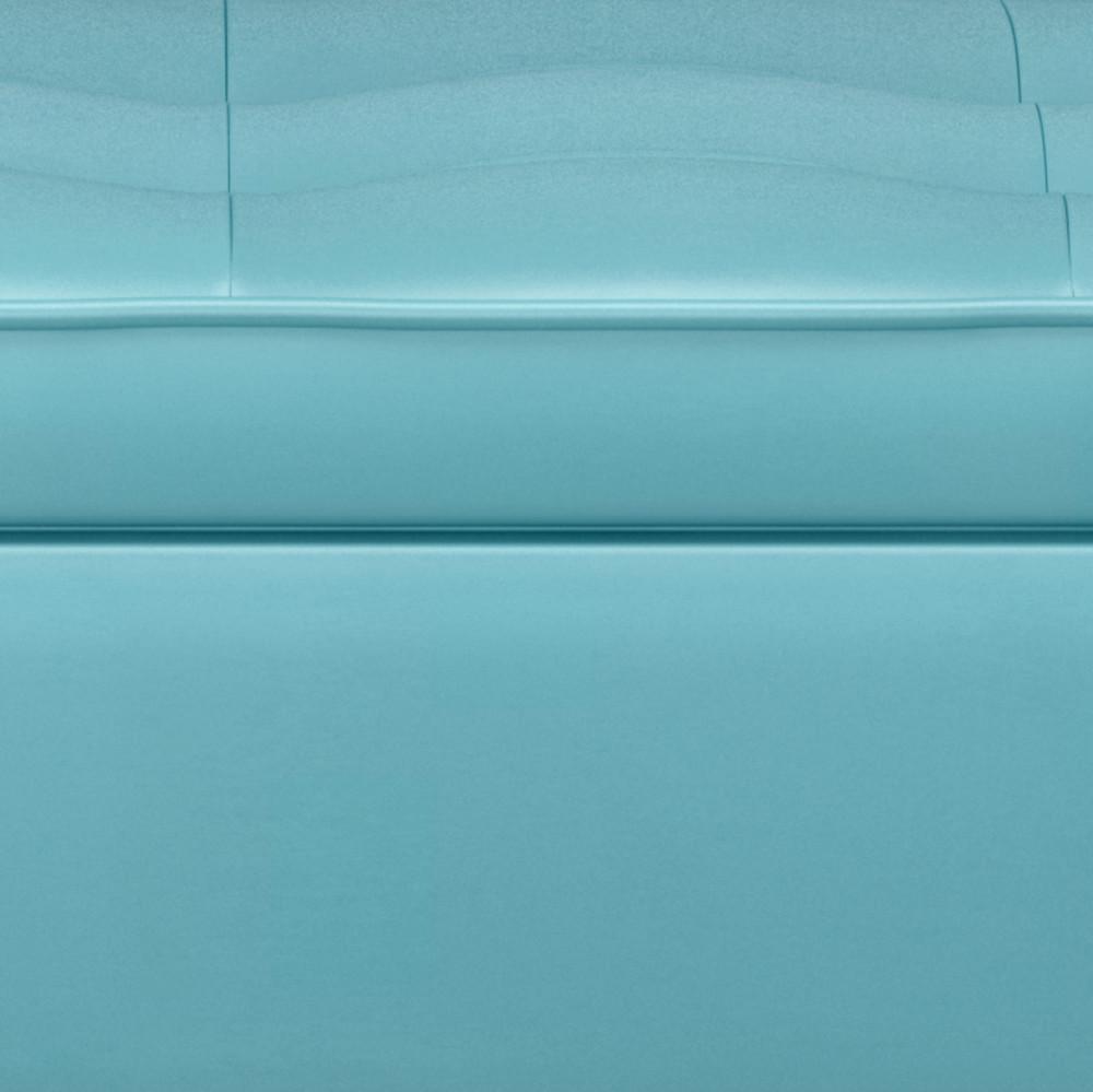Cosmopolitan Ottoman Bench in Soft Blue