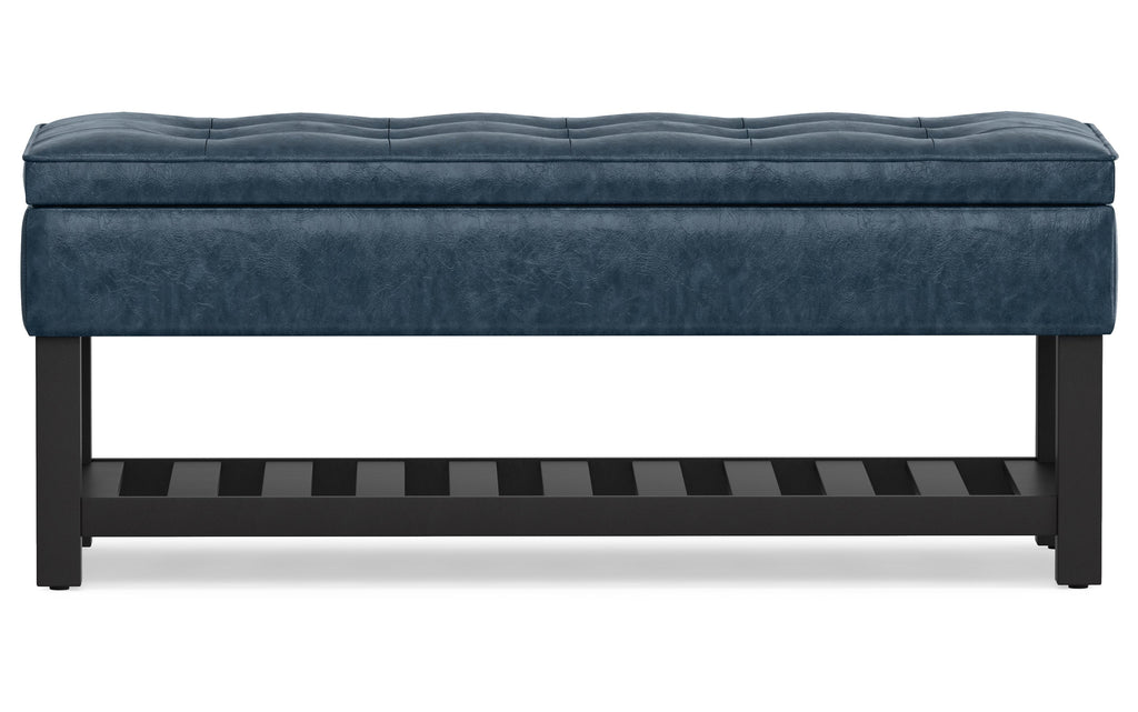 Cosmopolitan Ottoman Bench in Vegan Leather