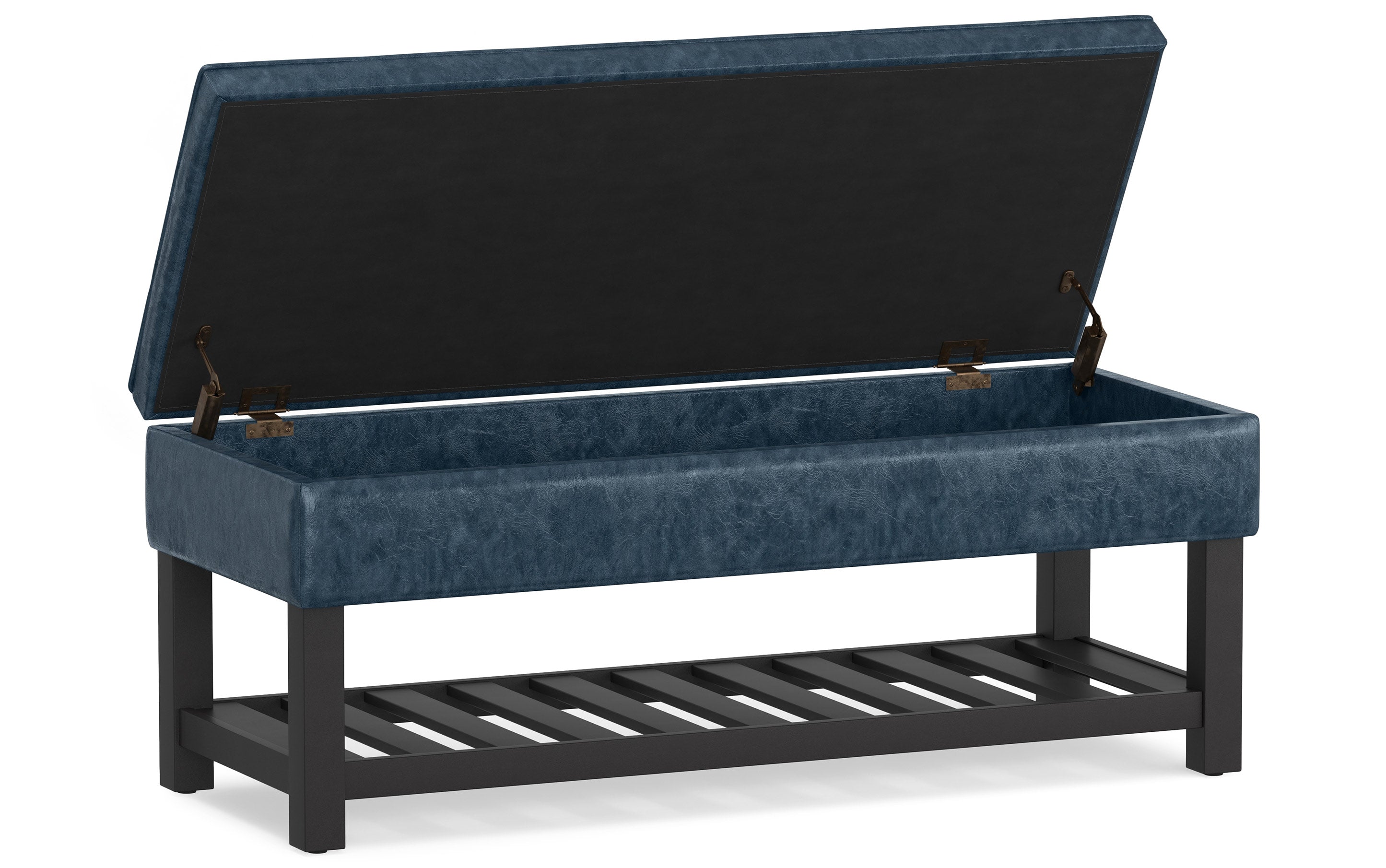 Cosmopolitan Ottoman Bench in Vegan Leather